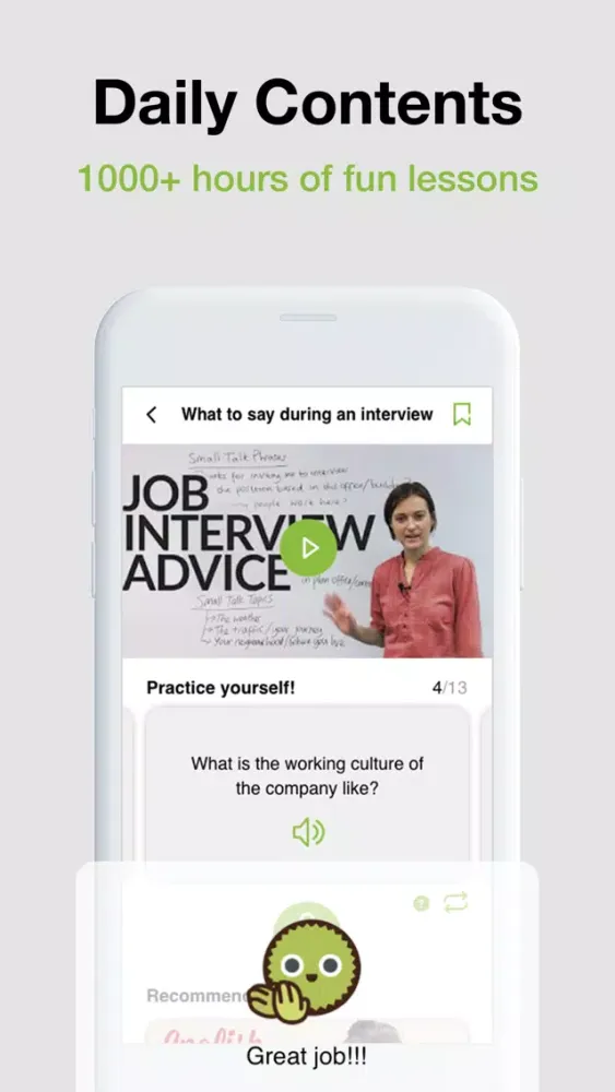 Tangkapan layar Keewee - English Accent Tutor