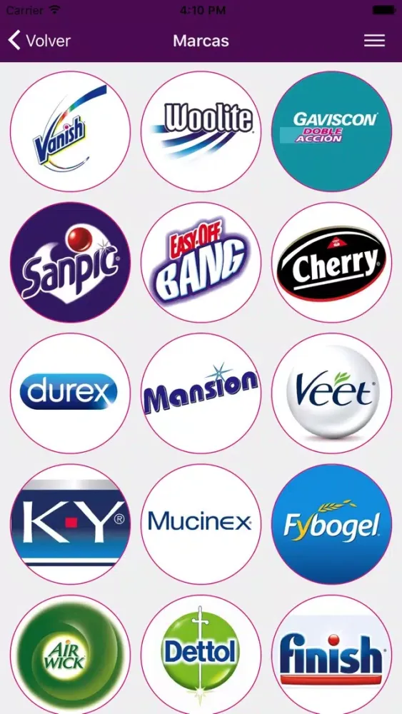 Captures d'écran de Merchapp RB