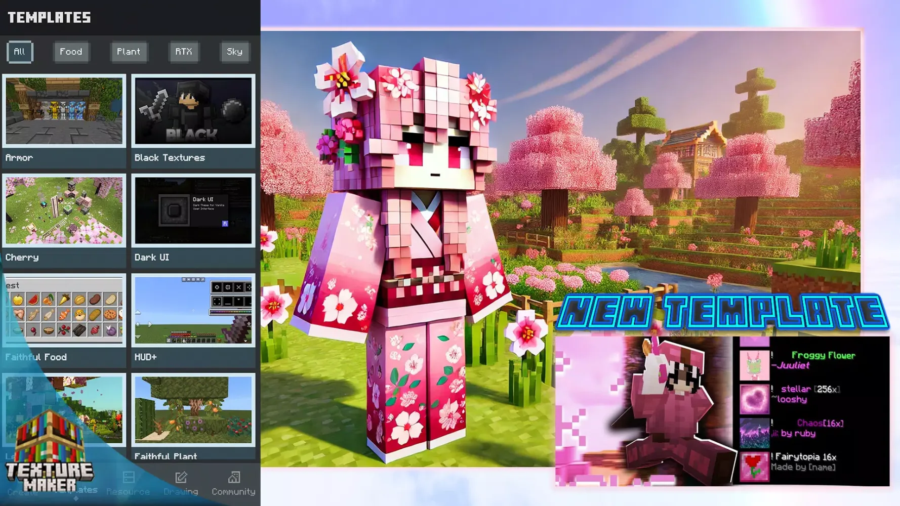 Texture Maker for Minecraft PE Screenshots