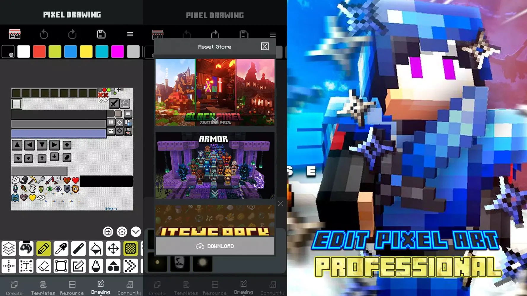 Texture Maker for Minecraft PE Screenshots