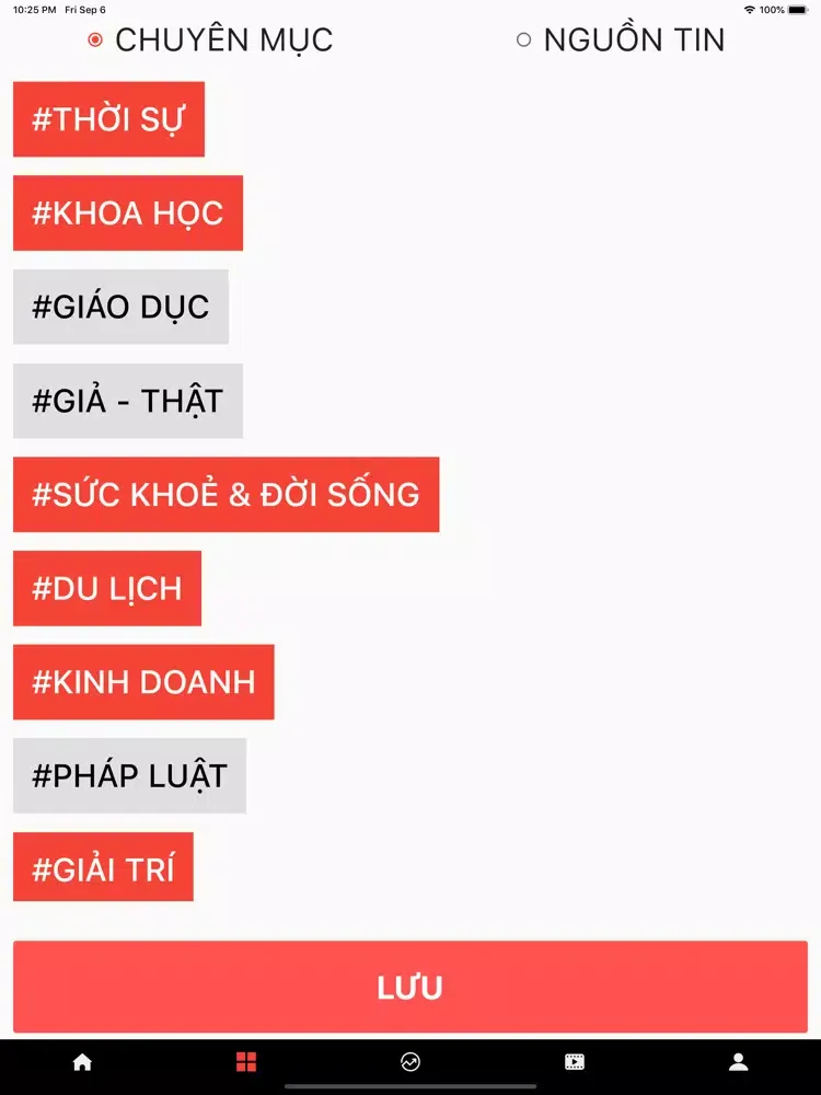Tin nhanh 24h: Đọc báo tin tức iPad 應用截圖