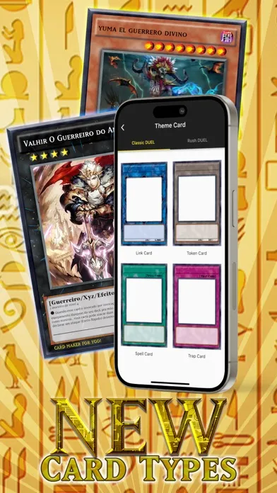 Capturas de tela do Card Maker Creator for YugiOh
