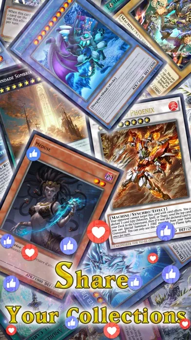 Capturas de tela do Card Maker Creator for YugiOh