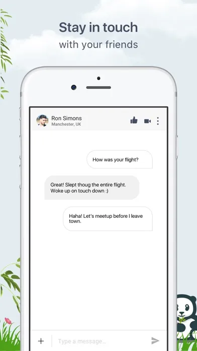 Screenshot di Panda Chat - Meet new people