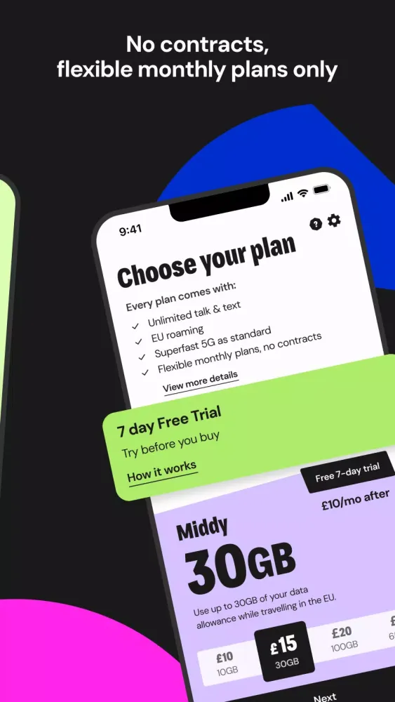 Slice Mobile Screenshots