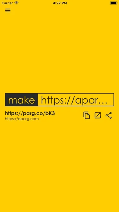 parg.co - URL Shortener स्क्रीनशॉट