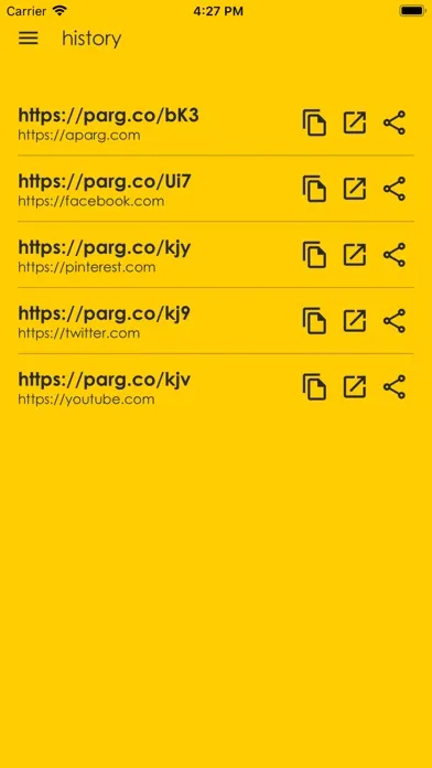 parg.co - URL Shortener स्क्रीनशॉट