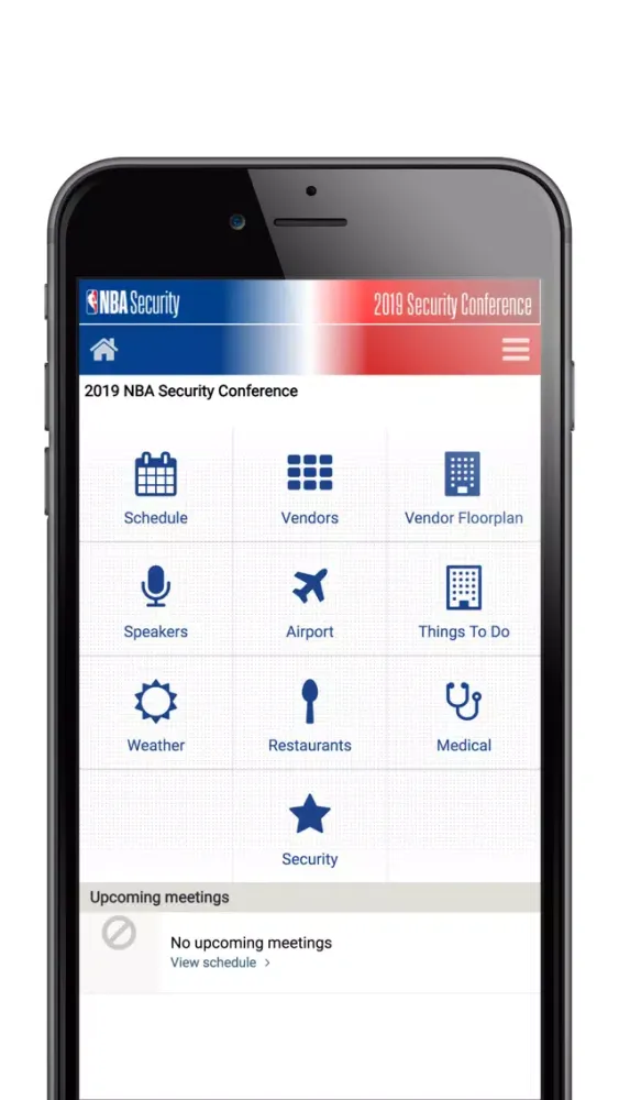 Zrzuty ekranu NBA Events