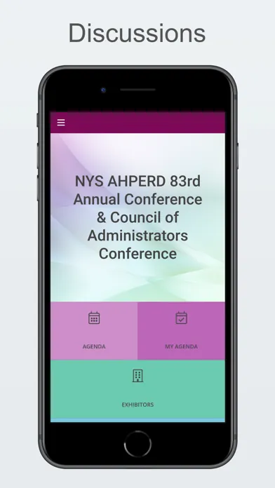 Capturas de pantalla de NYSAHPERD and COA CONF 2021