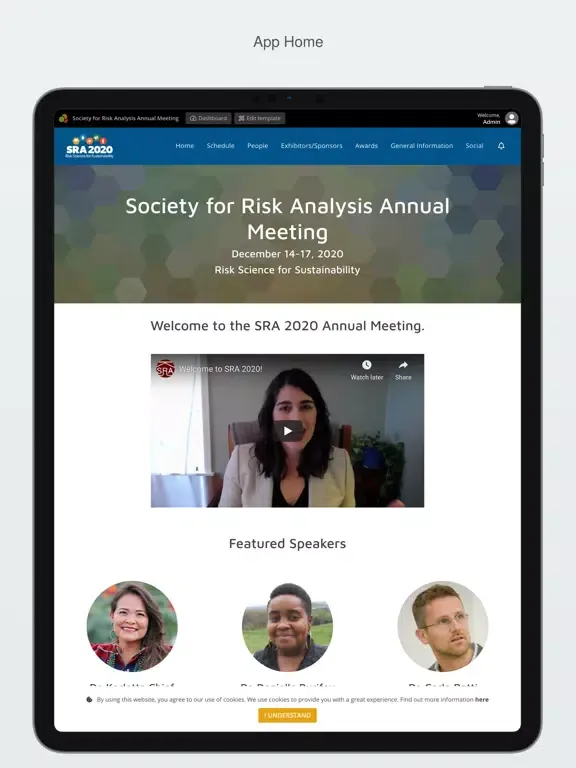 صور SRA Annual Meeting 2020 iPad 