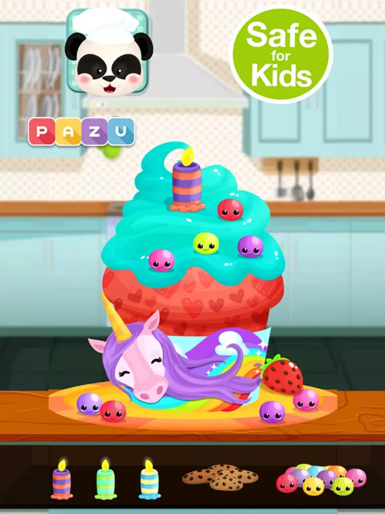 Capturas de tela do Cupcake Chefs - Making & Cooking Cupcakes Game for Kids, by Pazu iPad 