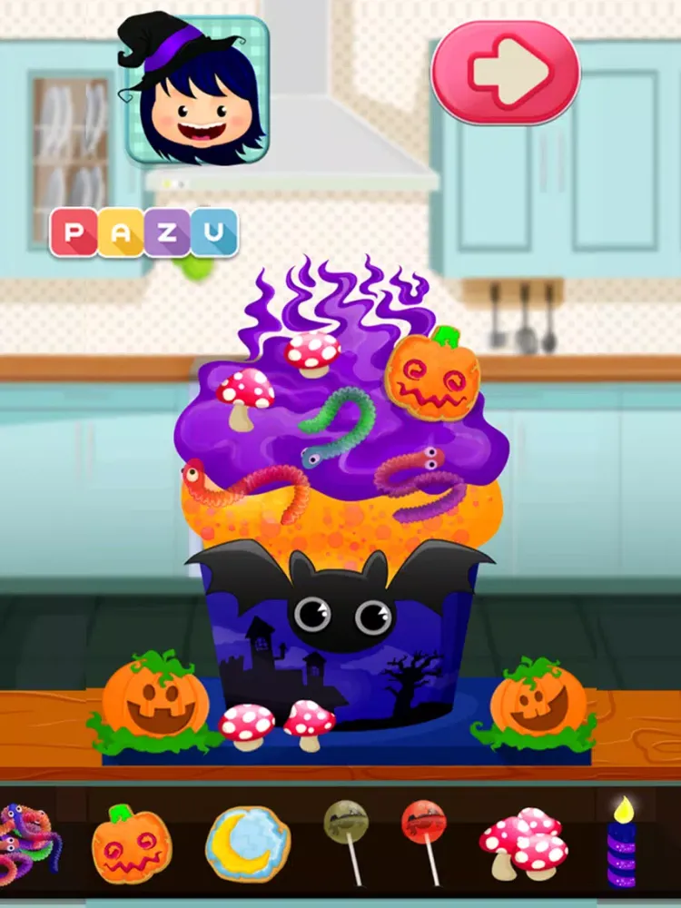 Capturas de tela do Cupcake Chefs - Making & Cooking Cupcakes Game for Kids, by Pazu iPad 