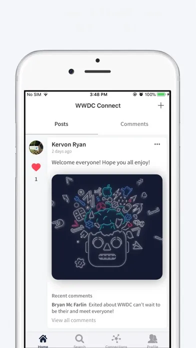 Connect App for WWDC স্ক্রিনশট
