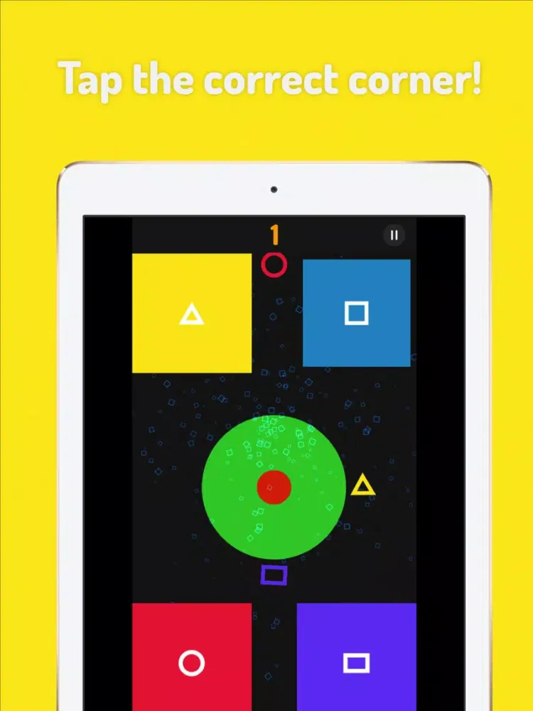 Capturas de tela do Corner Square iPad 