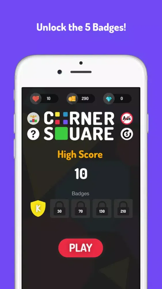 Capturas de tela do Corner Square