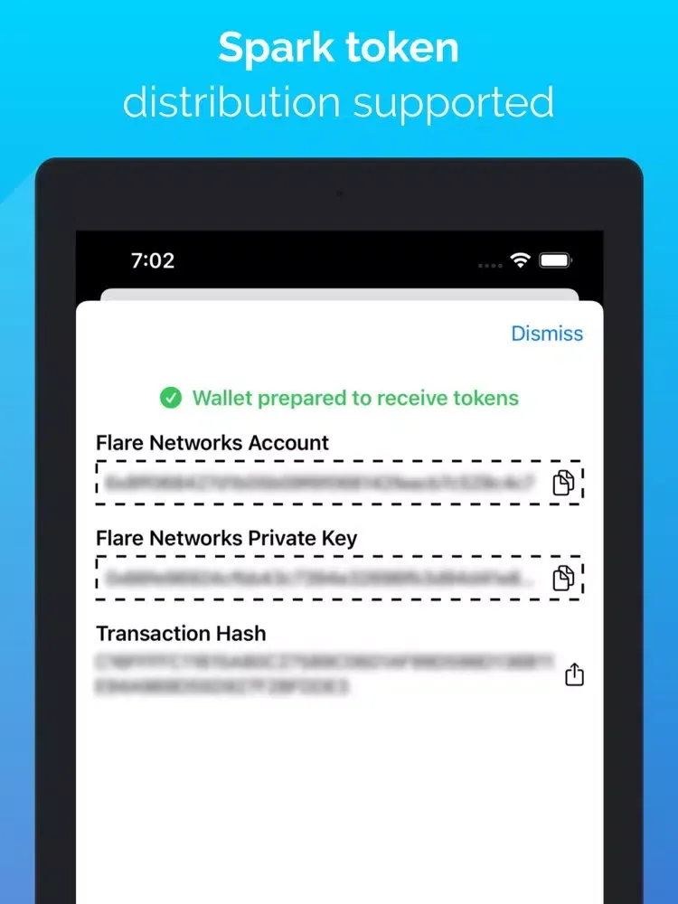 Capturas de tela do Droplet - XRP & Spark Wallet iPad 