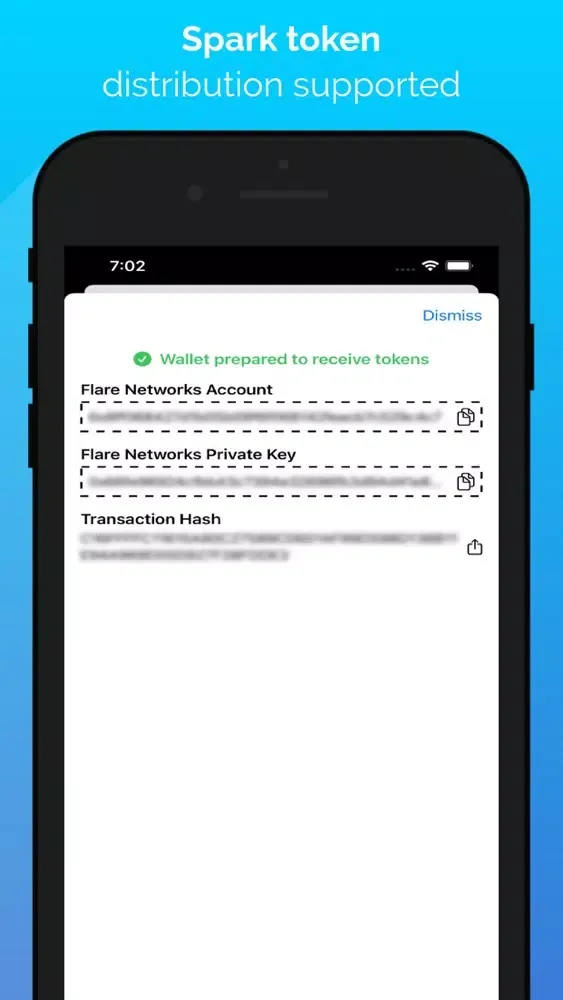 Capturas de tela do Droplet - XRP & Spark Wallet