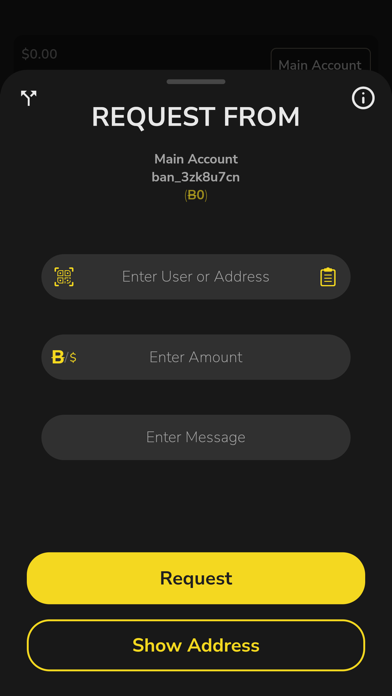 Capturas de pantalla de Potassius - BANANO Wallet