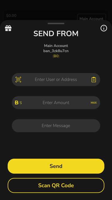 Capturas de pantalla de Potassius - BANANO Wallet