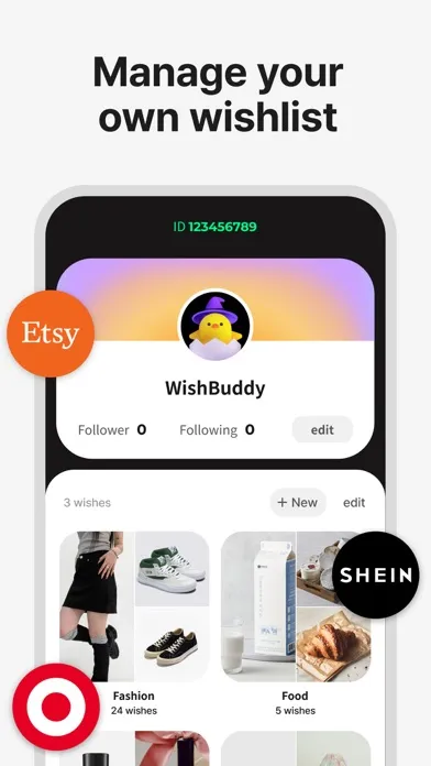 WishBucket স্ক্রিনশট