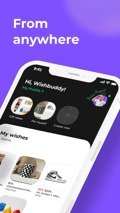 Wishbuddy Screenshots