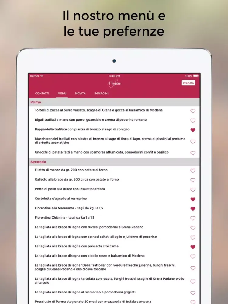 Скриншоты il Tagliere - Trattoria a Desenzano del Garda iPad 