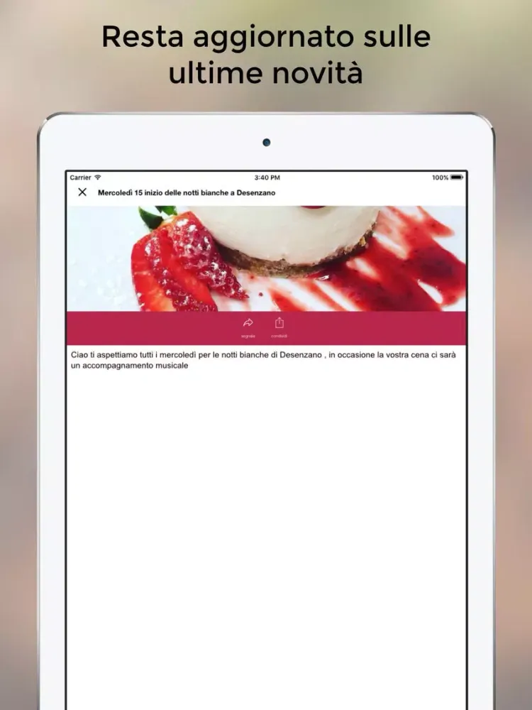 Скриншоты il Tagliere - Trattoria a Desenzano del Garda iPad 