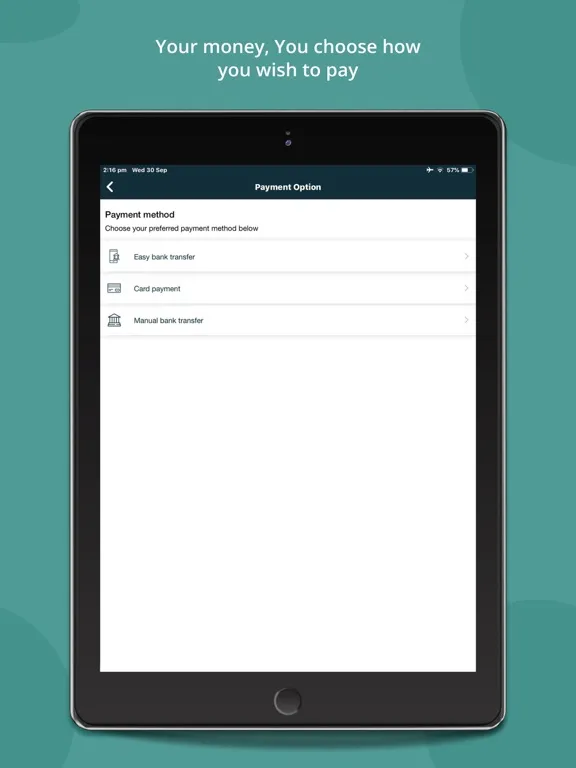 Ping Money iPad  Screenshots