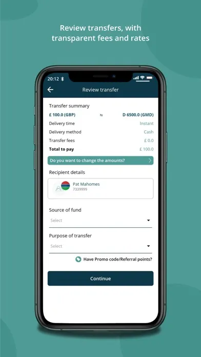 Ping Money Screenshots