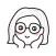 Ordinary girl emojis