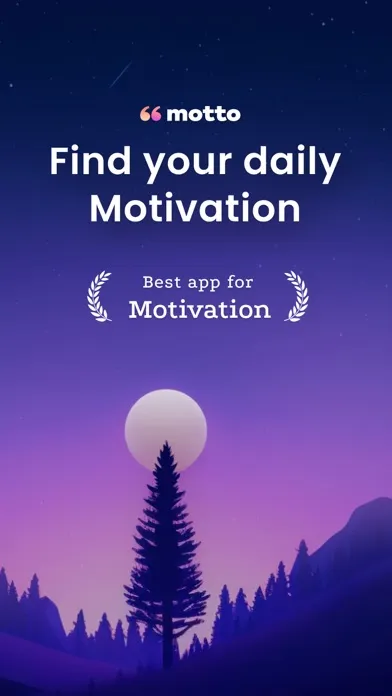 Zrzuty ekranu Motivation Daily Quotes: Motto