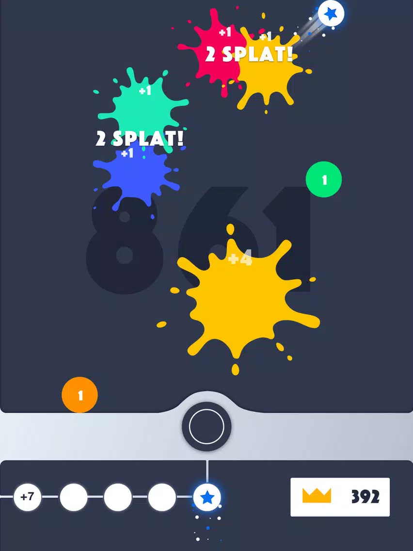 Splat - a Playbite game iPad  Screenshots
