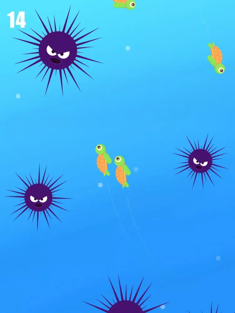 Turtle Squad - a Playbite game iPad  سکرین شاٹس