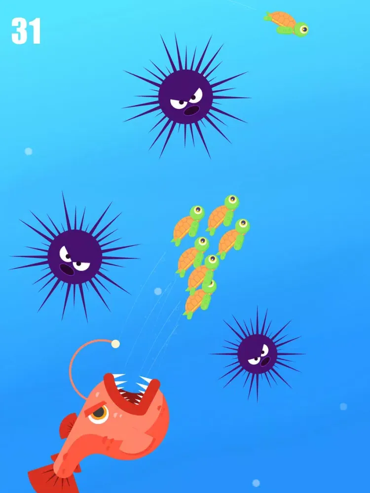 Turtle Squad - a Playbite game iPad  سکرین شاٹس
