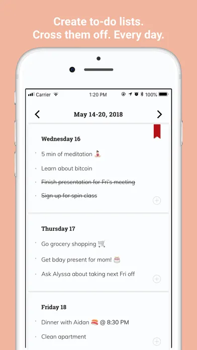 Listberry - agenda planner Ekran Görüntüleri