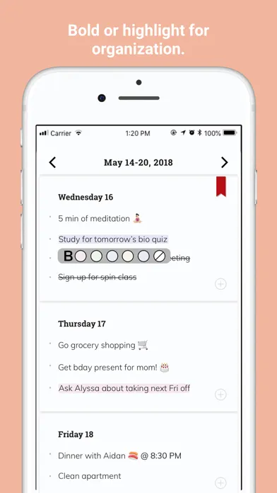 Listberry - agenda planner Ekran Görüntüleri