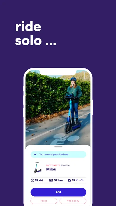 Скриншоты Pony - Bike & Scooter Sharing