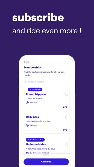 Скриншоты Pony - Bike & Scooter Sharing