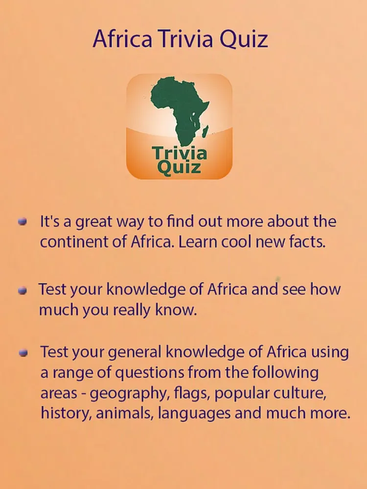 صور Africa Trivia Quiz + iPad 