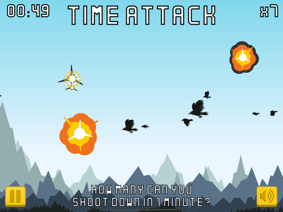 Tangkapan layar Shotty Bird iPad 