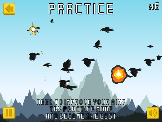 Tangkapan layar Shotty Bird iPad 