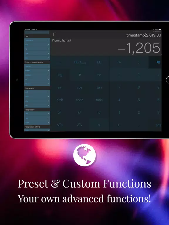 CALC Prime iPad  Screenshots