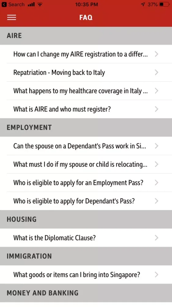 تصاویر Italian Association Singapore