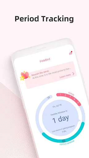 Period tracker by PinkBird应用截图
