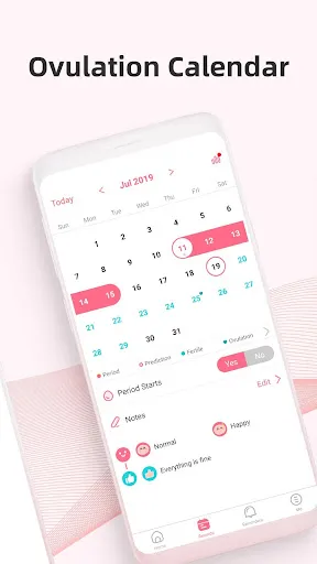 Period tracker by PinkBird应用截图