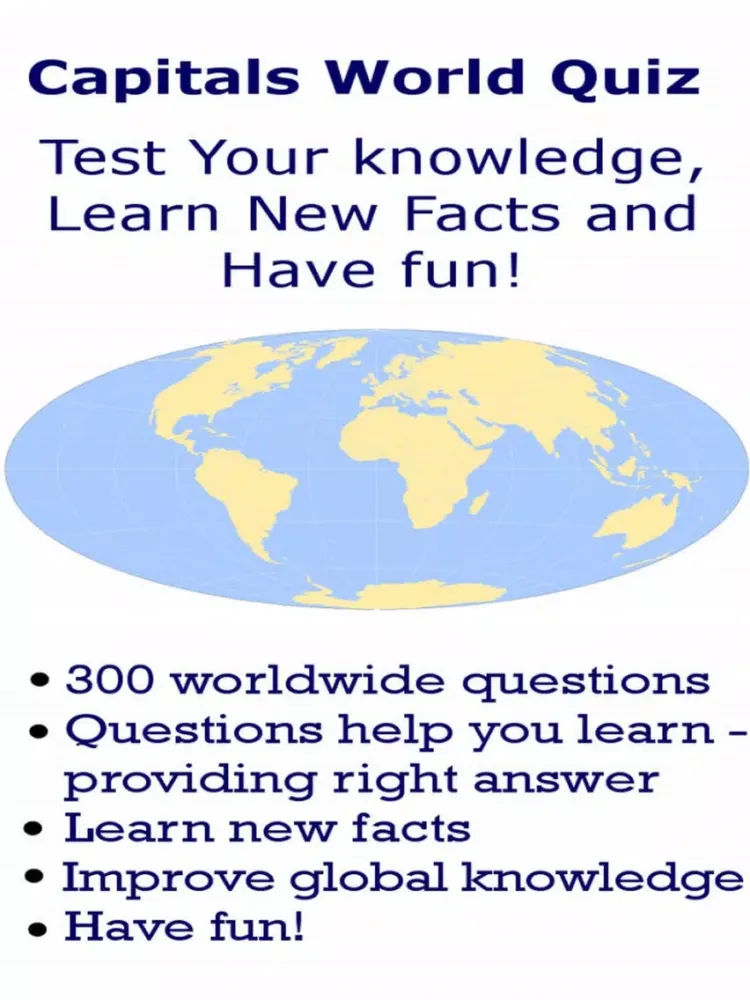 Countries & Capitals Quiz Worldwide iPad  Screenshots