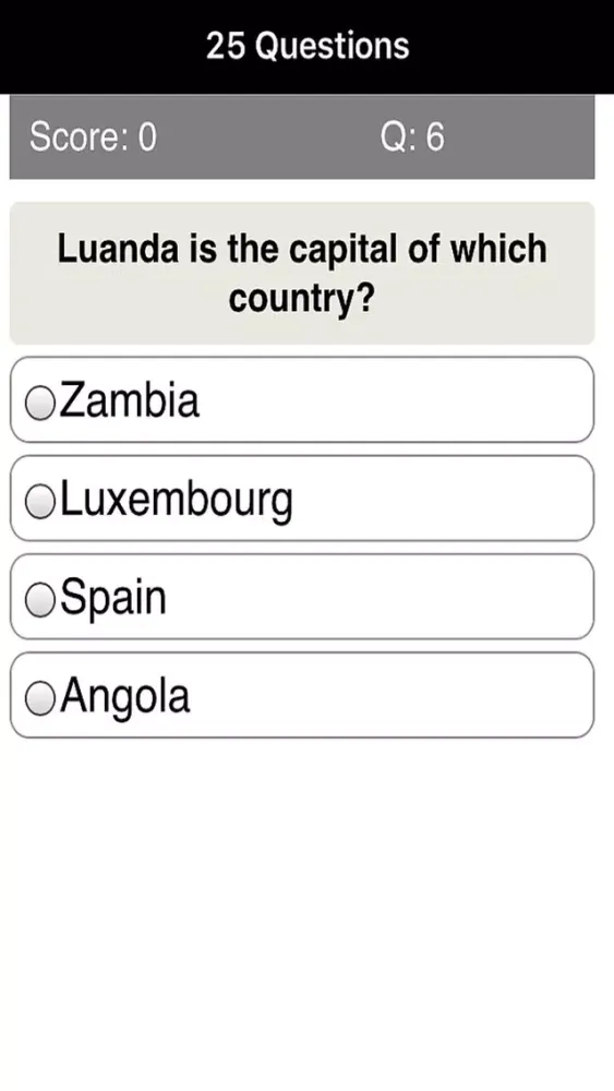 Countries & Capitals Quiz Worldwide Screenshots