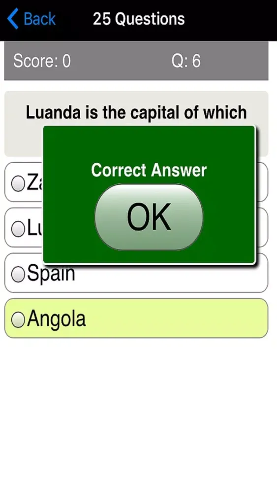 Countries & Capitals Quiz Worldwide Screenshots