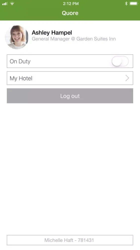 صور Quore Mobile App