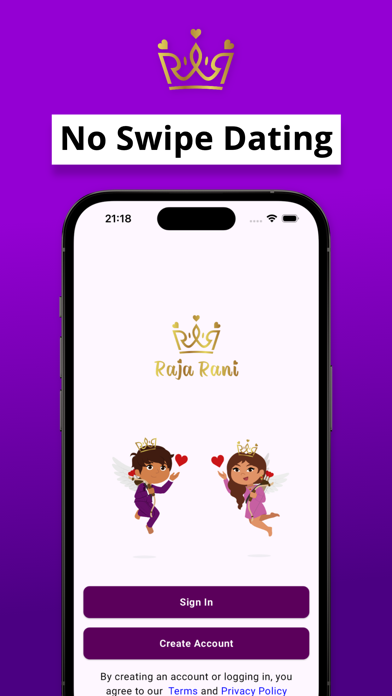 Raja Rani: No Swipe Dating应用截图